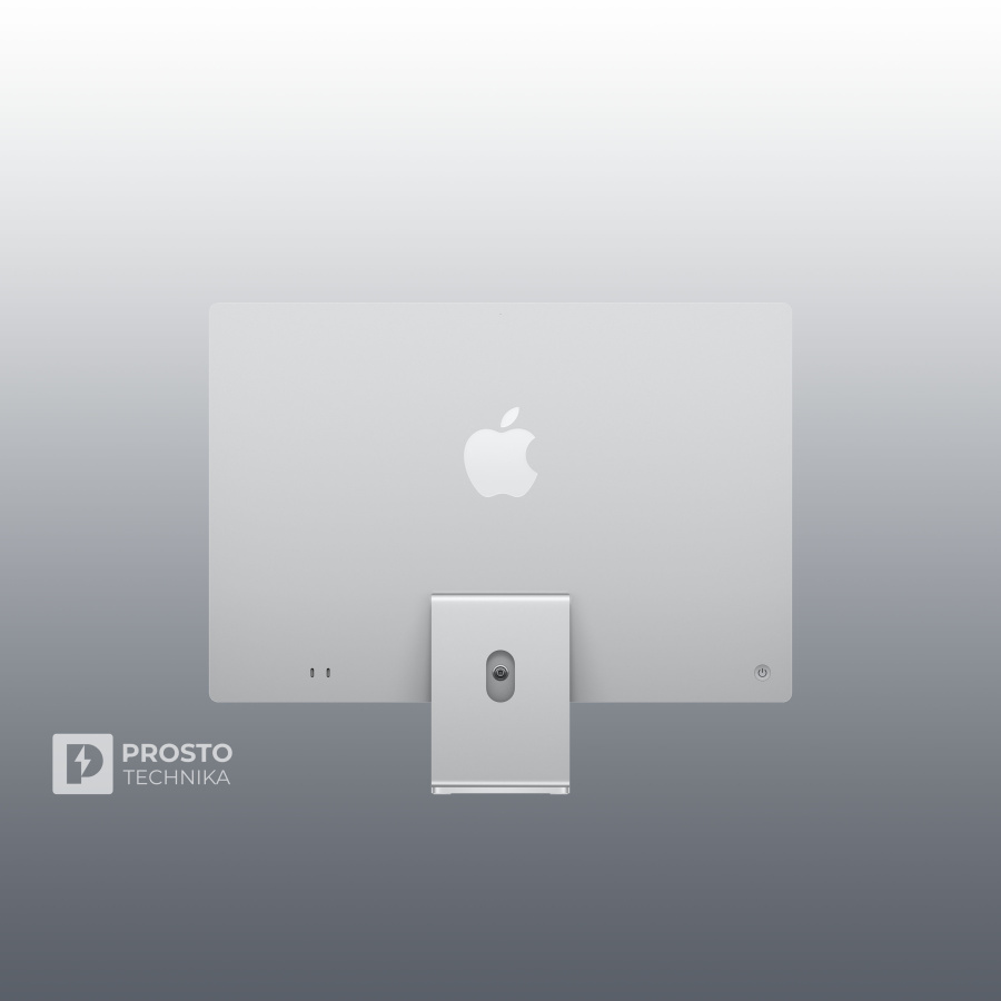 Моноблок Apple iMac 4.5K 24" (M4, 10C CPU, 10C GPU, 2024) 16 ГБ, 256 ГБ SSD, Silver MWUU3